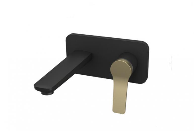 Armatura za umivalnik Andare Nero Bronze stenska