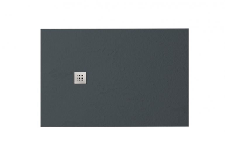 Tuš kad Slate 80x120 Antracit