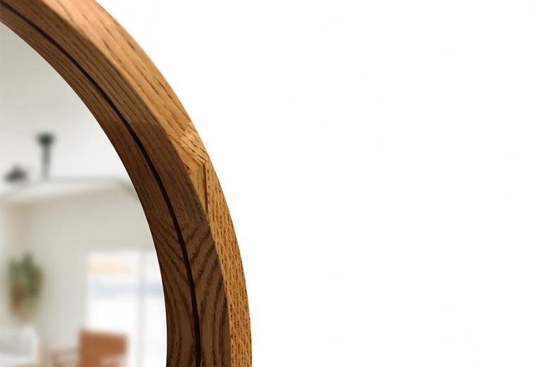 Ogledalo Perfection Slim 65 Hrast