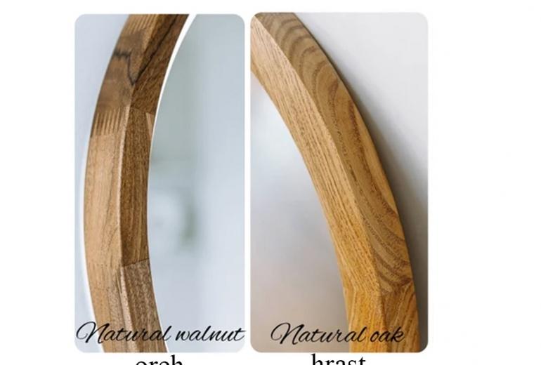 Ogledalo Perfection Slim 65 Hrast