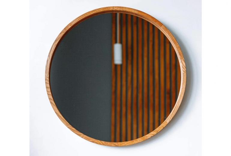 Ogledalo Perfection Slim 65 Hrast