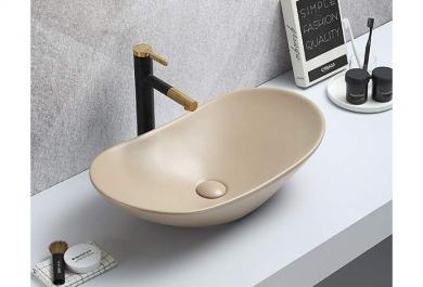Umivalnik Kimic Oval Bež 62