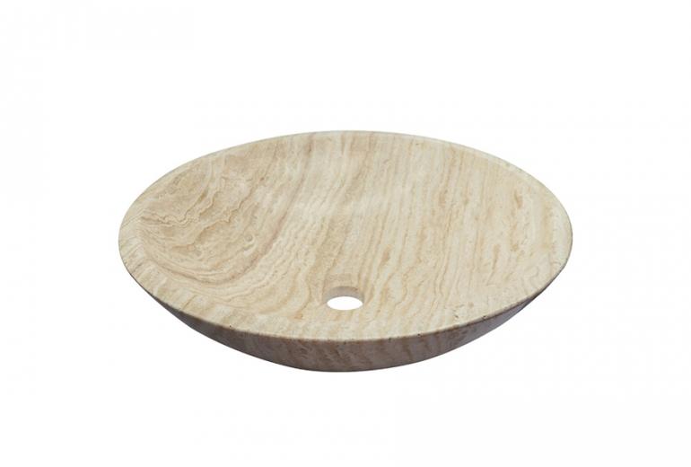 Umivalnik Travertine White Marmor