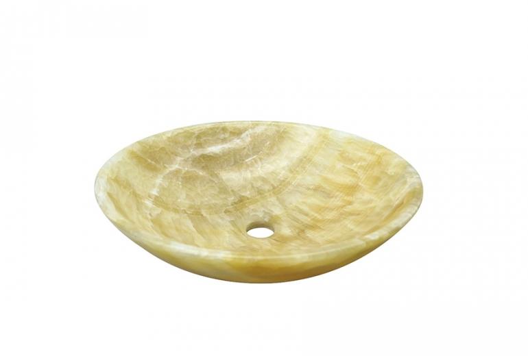 Umivalnik Yellow Onyx Marmor