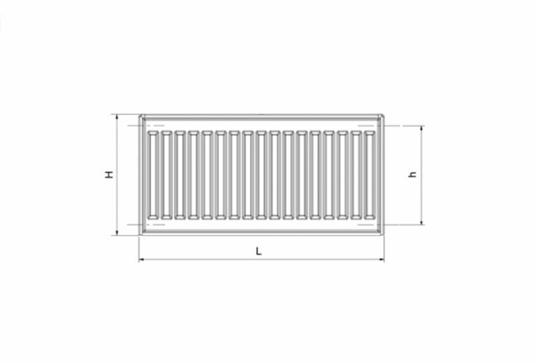 Panelni radiator Radik Klasik 11 30x80