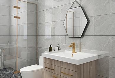 Samolepilni panel Marble Deep Grey 30x60