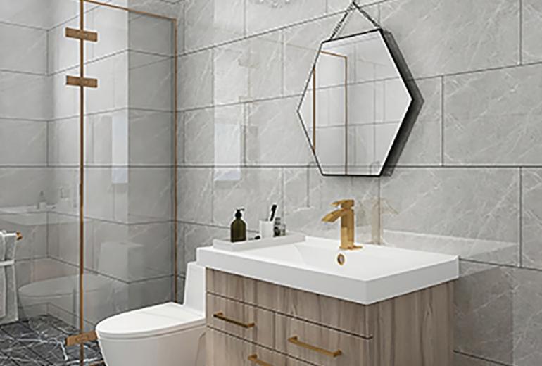 Samolepilni panel Marble Deep Grey 30x60