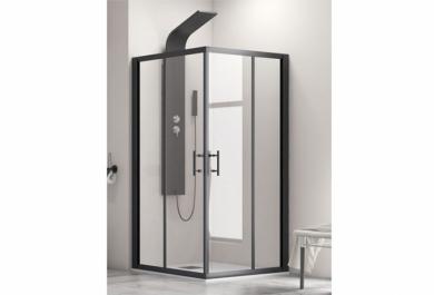 Tuš kabina Flora 100 Nero 110x130