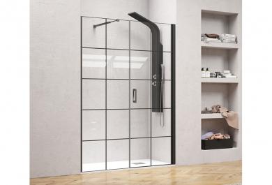 Tuš vrata Nero 6 Porta 180x200