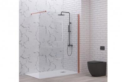 Tuš stena Walkin 1 Rose Gold 50x200