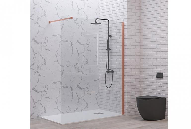 Tuš stena Walkin 1 Rose Gold 50x200