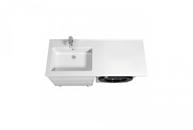 Omarica z umivalnikom Wing 60W L talna