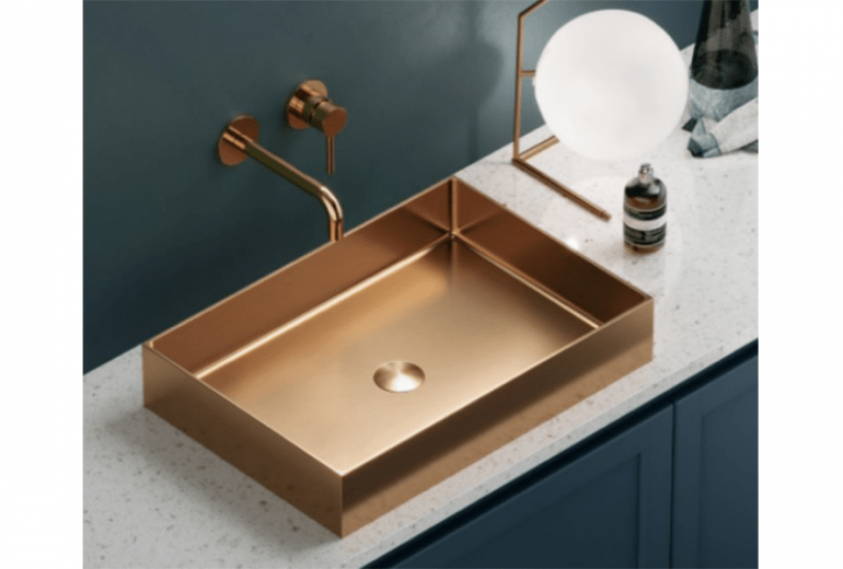 Umivalnik Saturn Rosegold