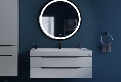 Omarica z umivalnikom Vox 100 White