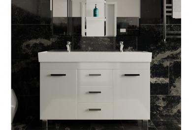 Omarica z umivalnikom Flat 120 talna