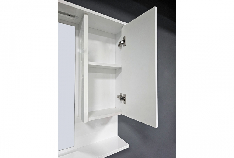 Ogledalo z omarico White 65