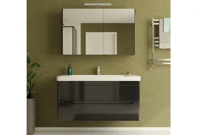 Omarica z umivalnikom Sharp 105 antracit