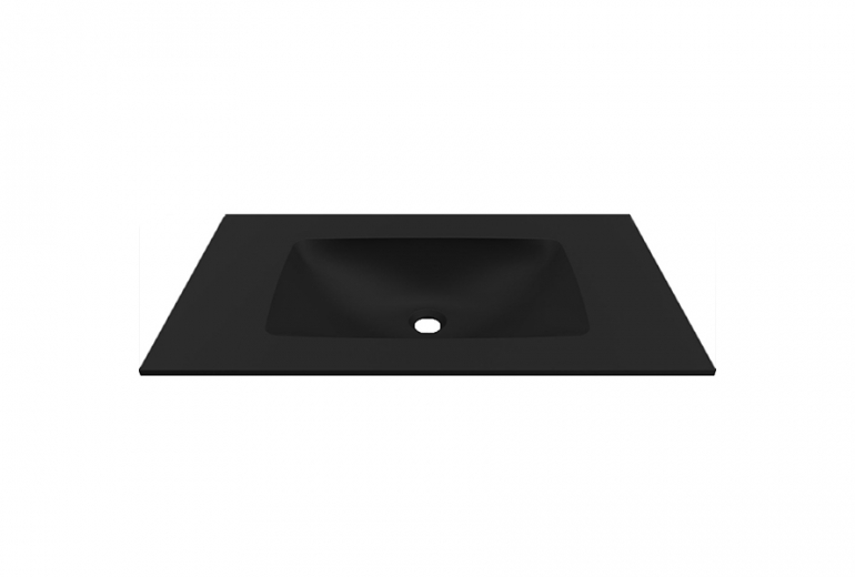 Umivalnik Deciso 80 black mat