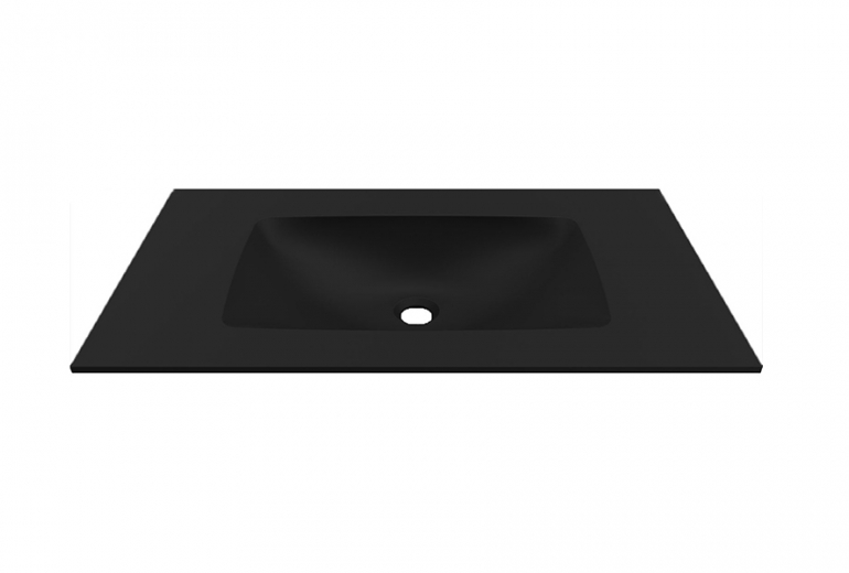 Umivalnik Deciso 100 black mat