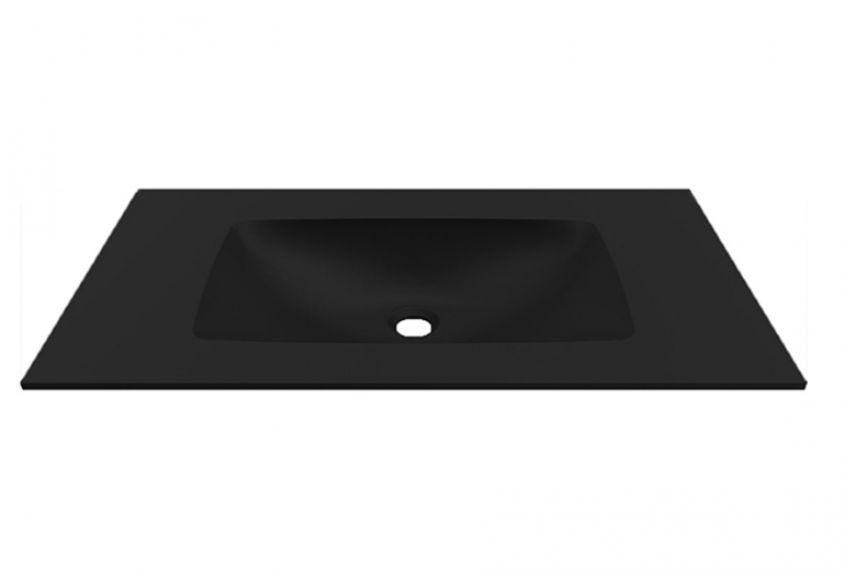 Umivalnik Deciso 120 black mat