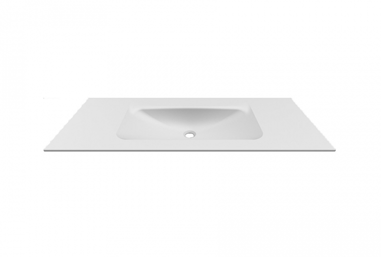 Umivalnik Anim 120 white mat