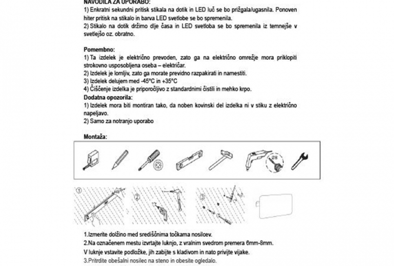 Kiara 120 Oro LED Fog free