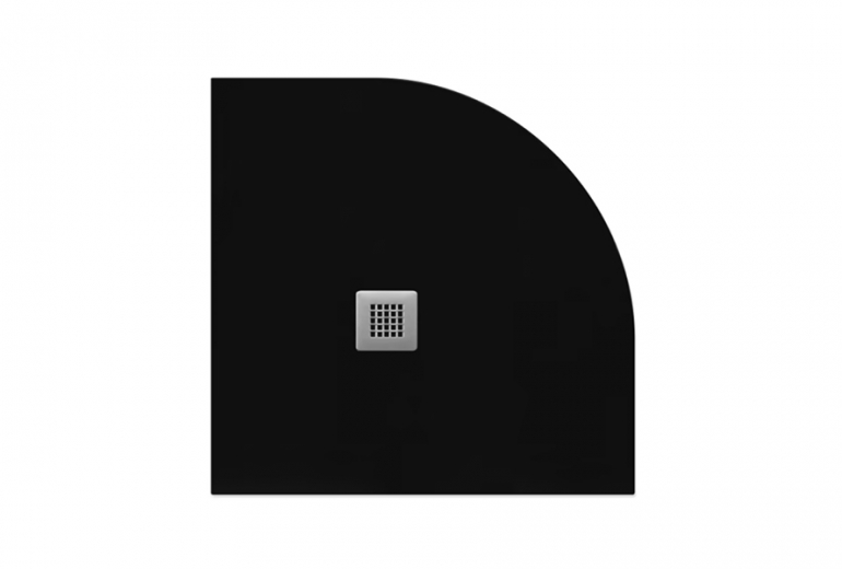 Tuš kad Classic 80x80 Round Negro