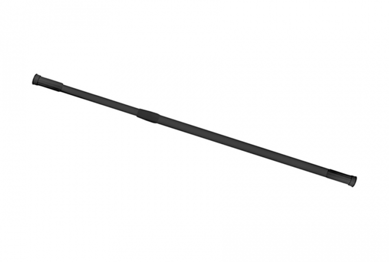 Nosilec za tuš zaveso Black 140-260