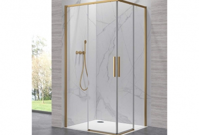 Tuš kabina Lea 100 Gold 70x80