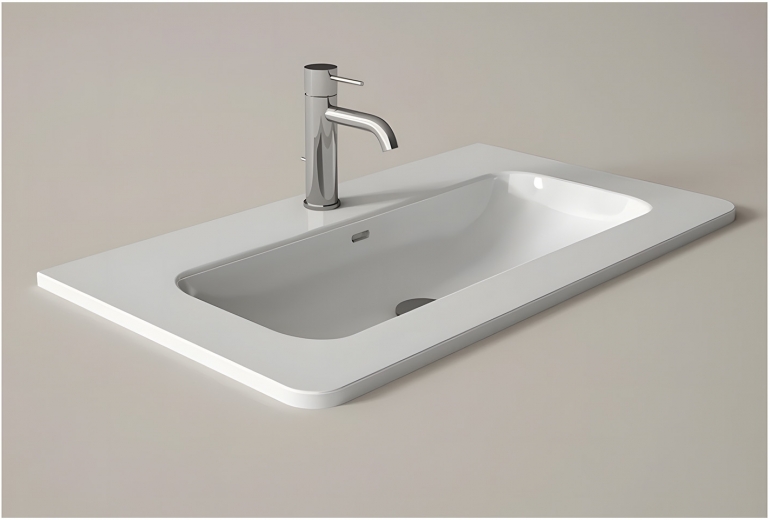Umivalnik Malmo 100 White