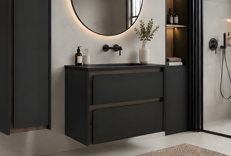 Indico 80 Valenti-Black Basin Black