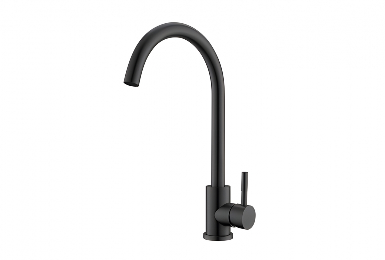Kuhinjska armatura Inox Visoka J Black