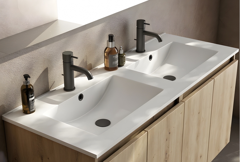 Umivalnik Flat 140 Double